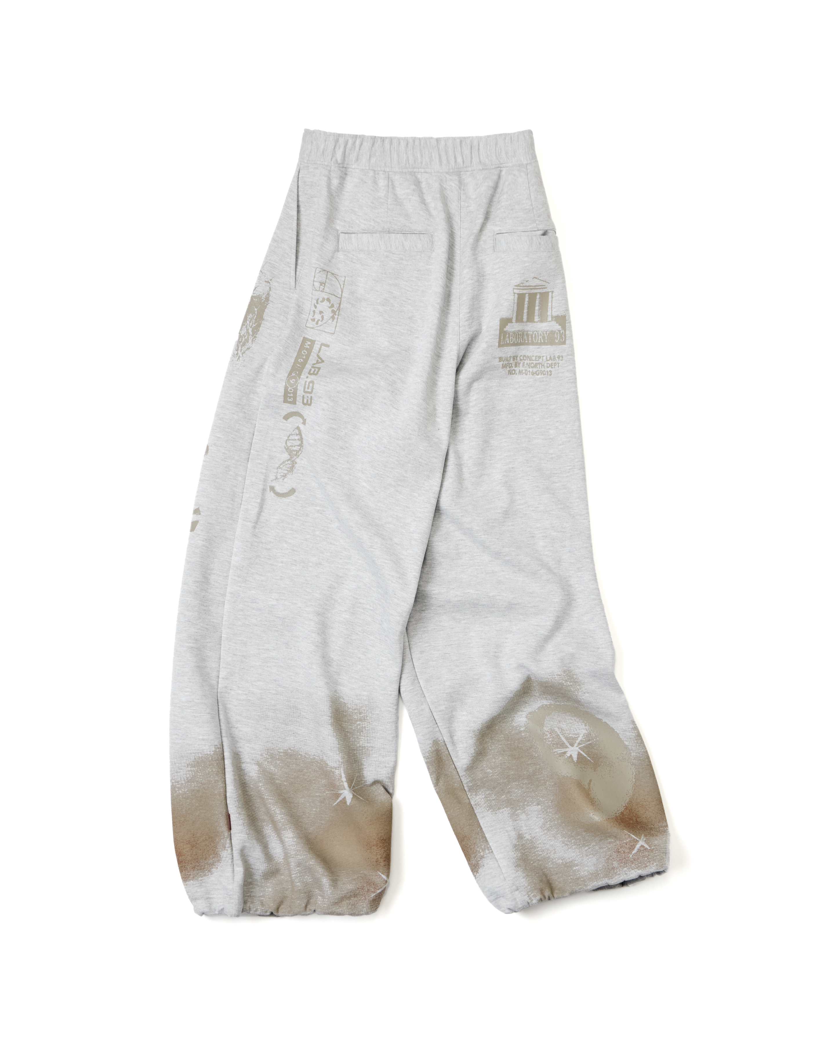 GOOPiMADE P1-MG Mural Mural Sweatpants - Gray