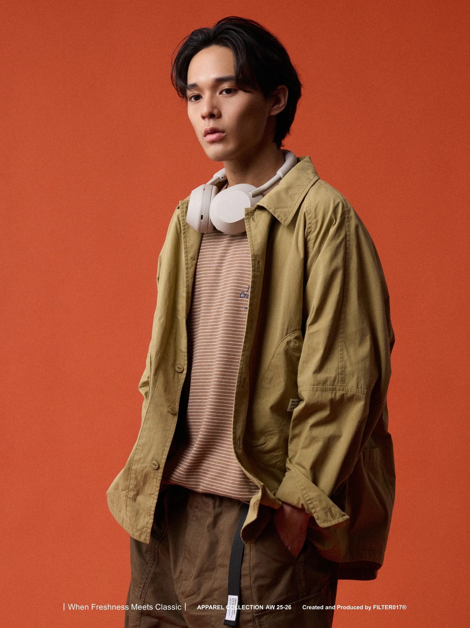 FILTER017 混紡磨毛獵裝襯衫