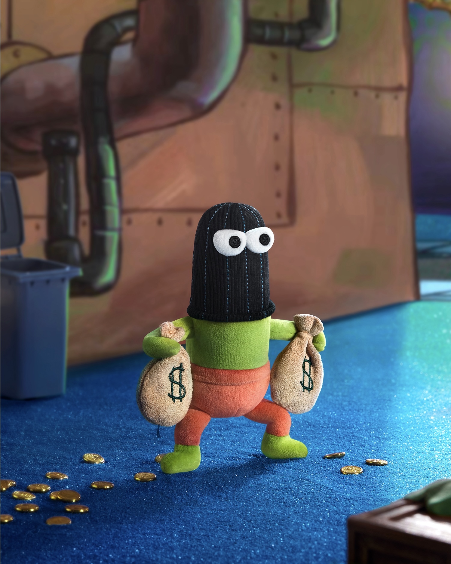 海綿寶寶 比奇堡居民的一天 吊飾 鑰匙圈 盲盒 / 預購