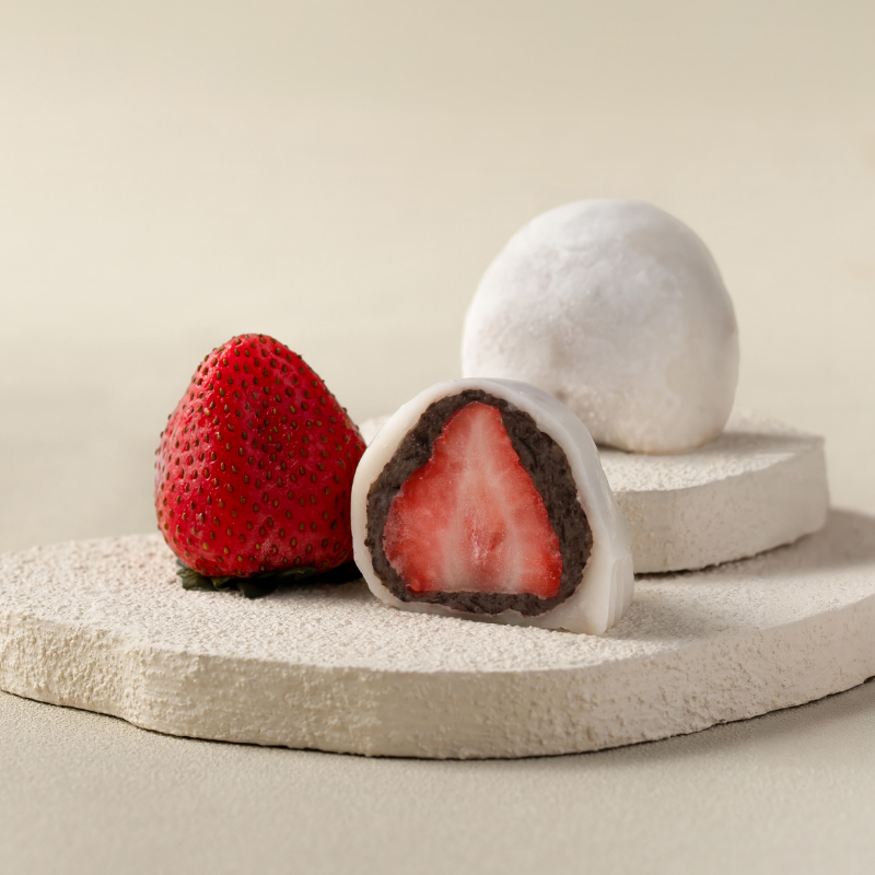 期間限定草莓紅豆大福 (自取專區)