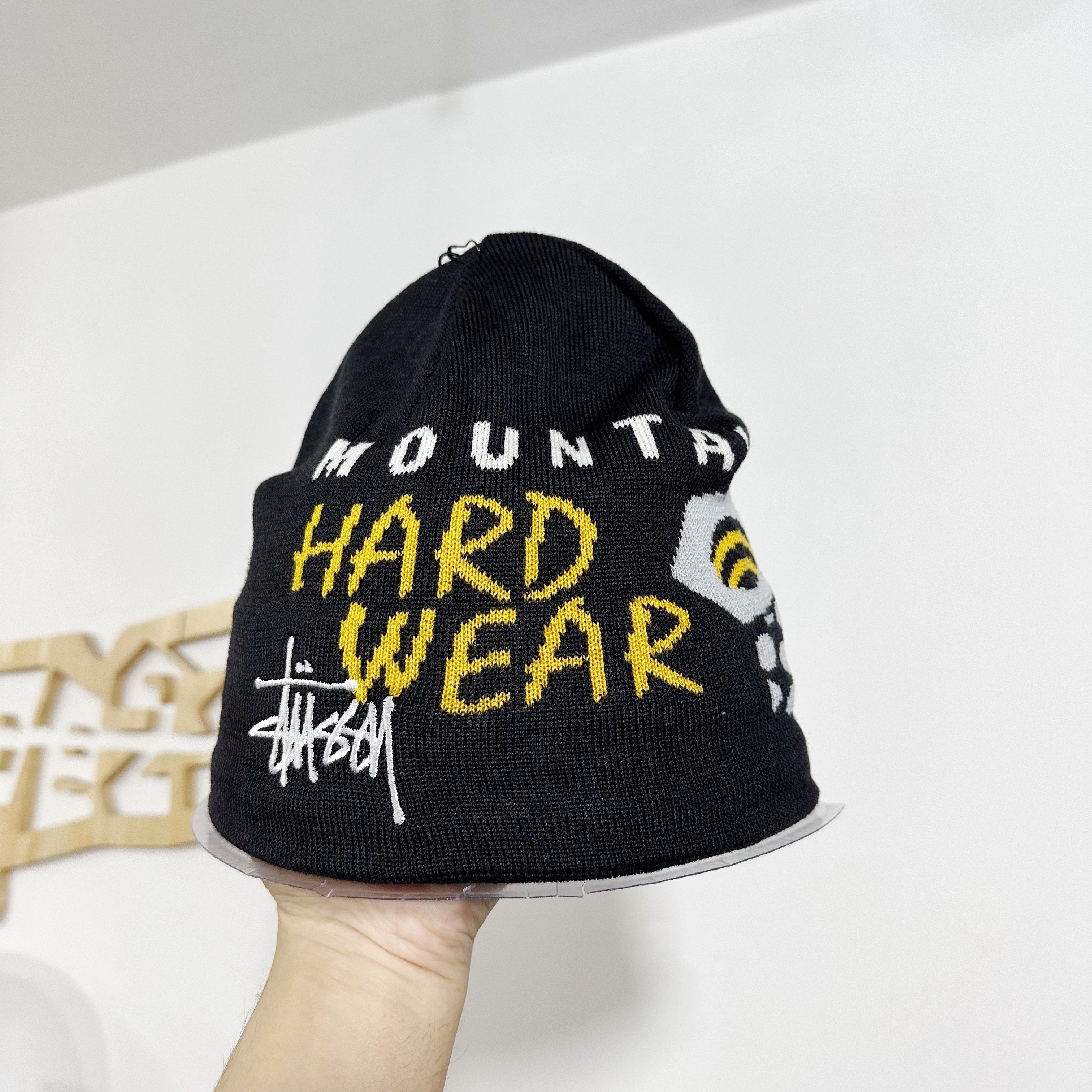 STUSSY & MOUNTAIN HARDWEAR CAELUM™ DOME BEANIE BLACK 聯名冷帽