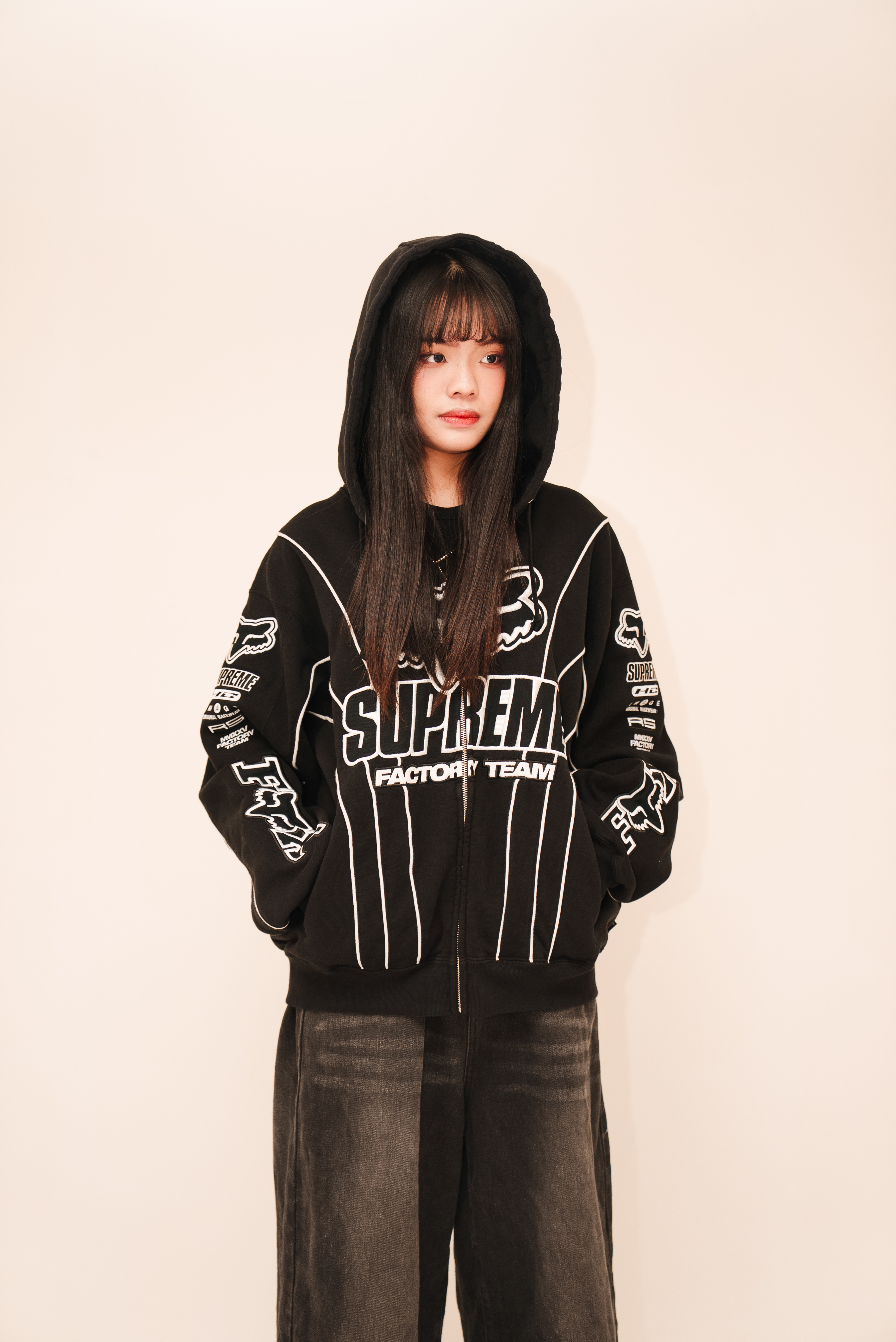 【Focus Store】預購 Supreme x Fox Racing® FW25 Week9 Zip Up Hooded Sweatshirt  拉鍊外套 三色