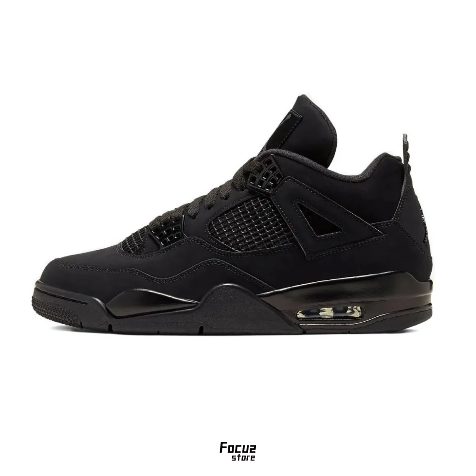 【Focus Store】預購 Nike Air Jordan 4 Retro "Black Cat" 黑貓 2025年復刻版 FV5029-010
