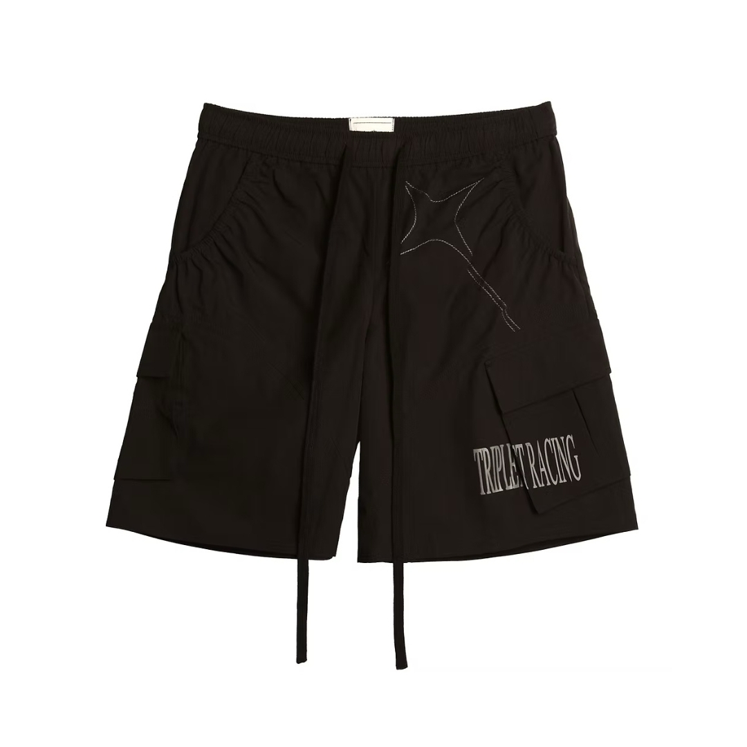 TRIPLET TRC Cargo Short - BLACK