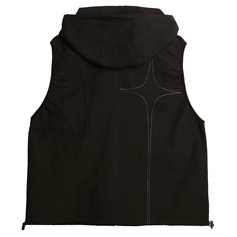 TRIPLET TRC Zipped Vest - BLACK