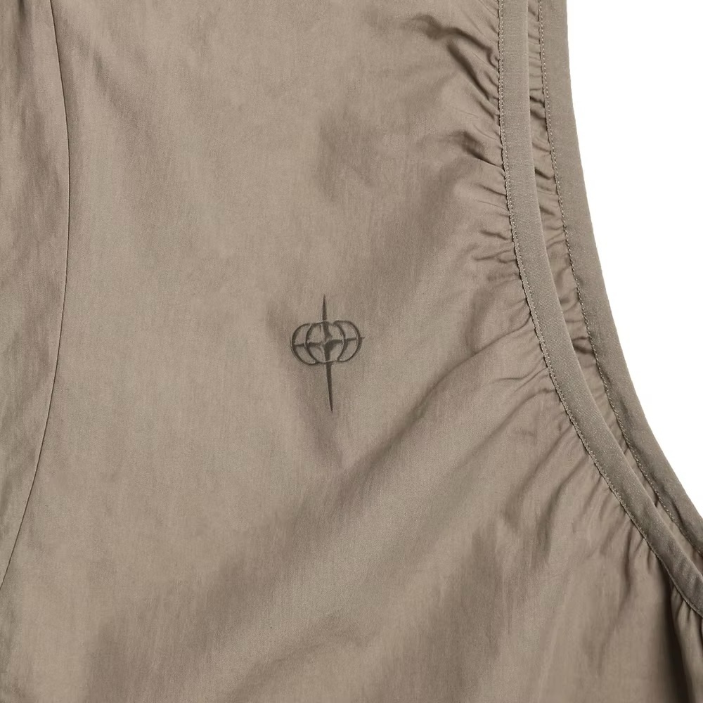 TRIPLET TRC Zipped Vest - BEIGE