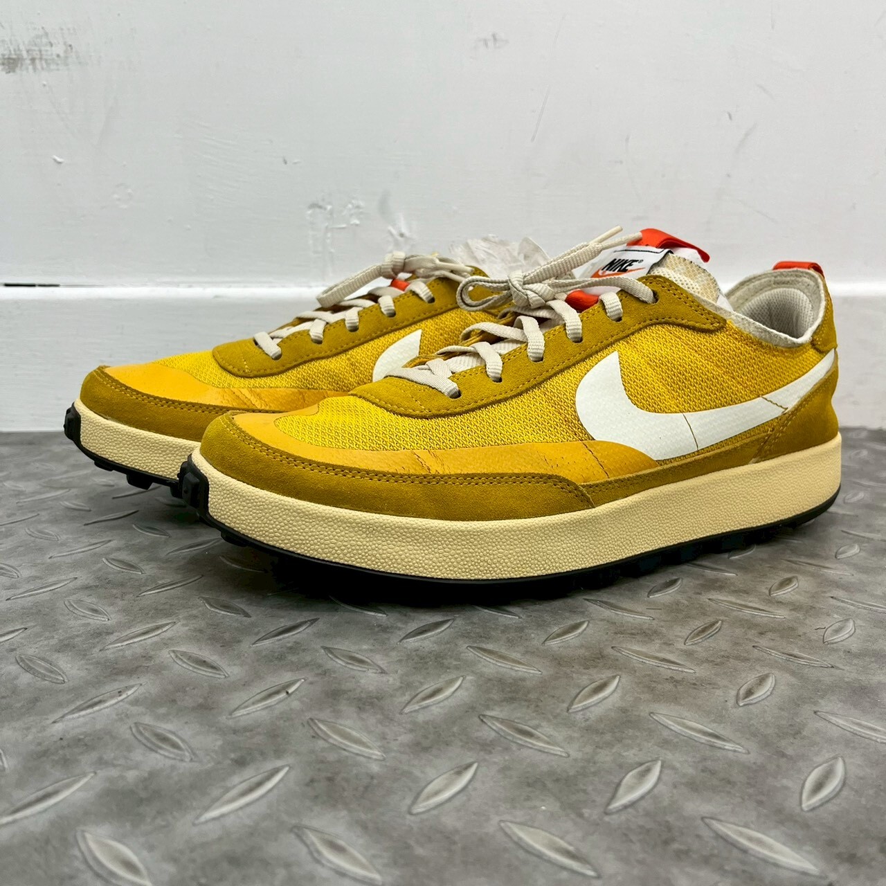 Tom Sachs x NikeCraft "General Purpose Shoe" Yellow SIZE 29.5CM