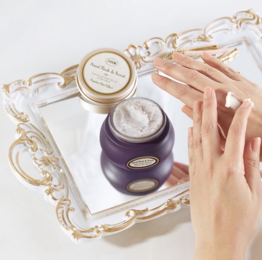 Sanbon手部磨砂手膜125ml