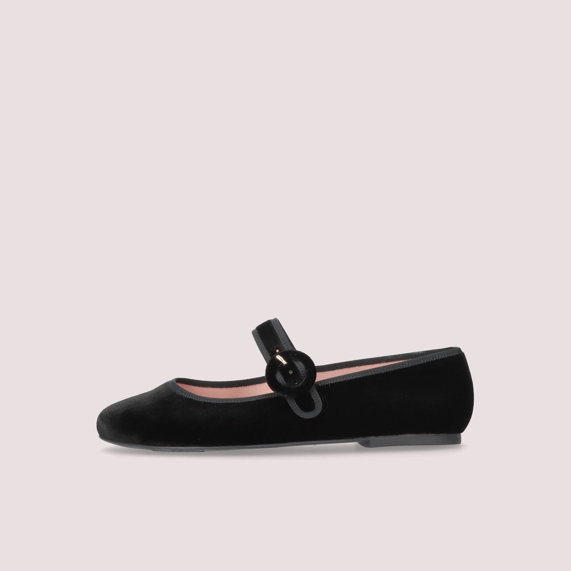 1PB0109-042 [PRETTY BALLERINAS] Mary Janes Shoes Black #51552_B (BR)