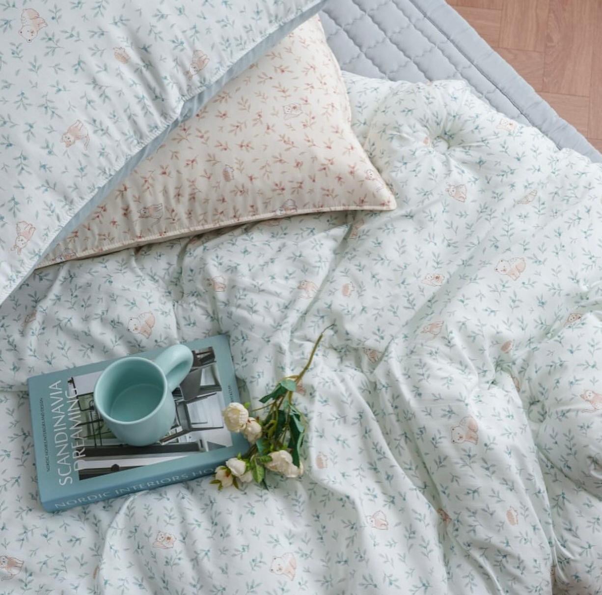 韓國 -森林卡通動物四季棉被