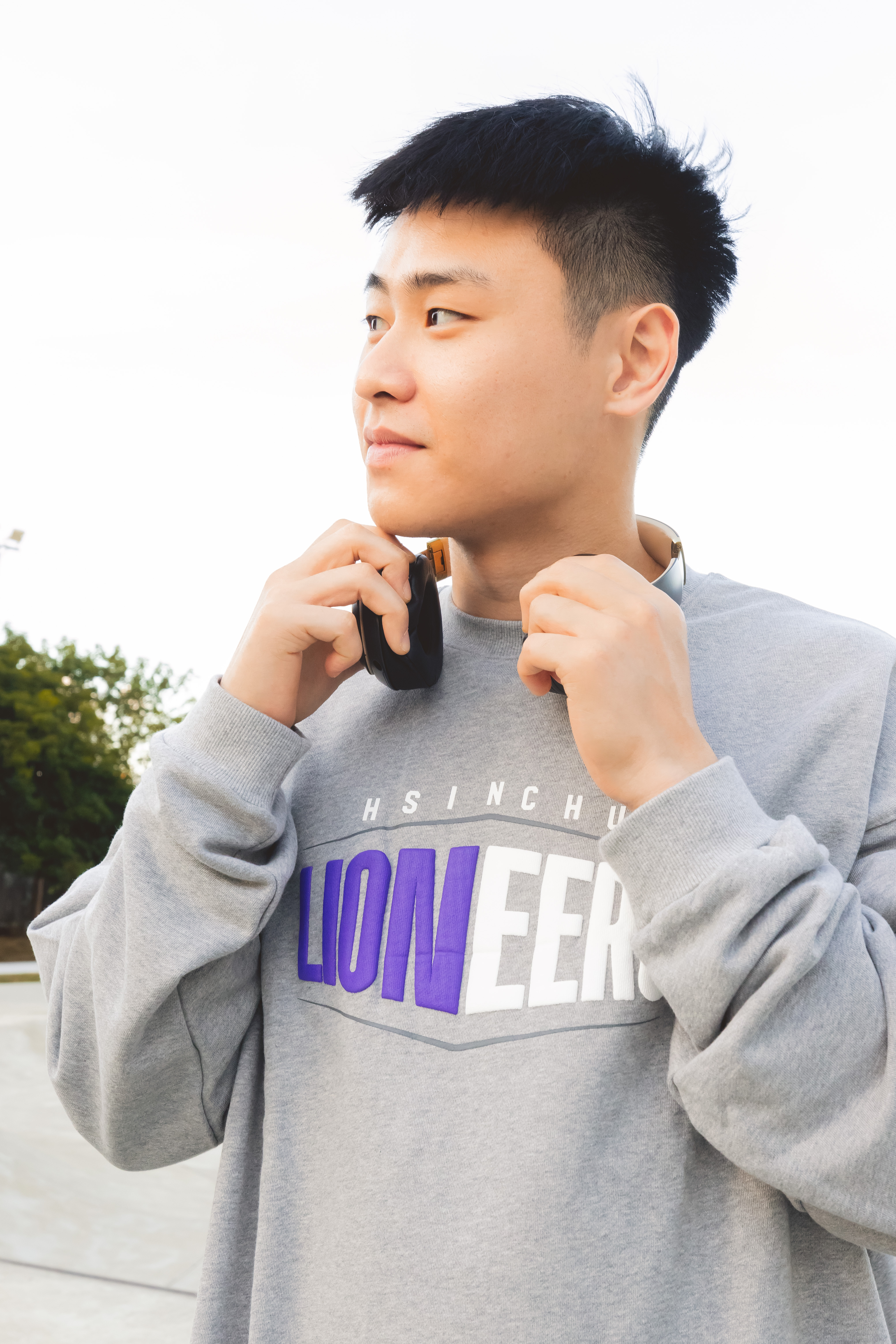 25-26 LIONEERS發泡大學TEE｜灰