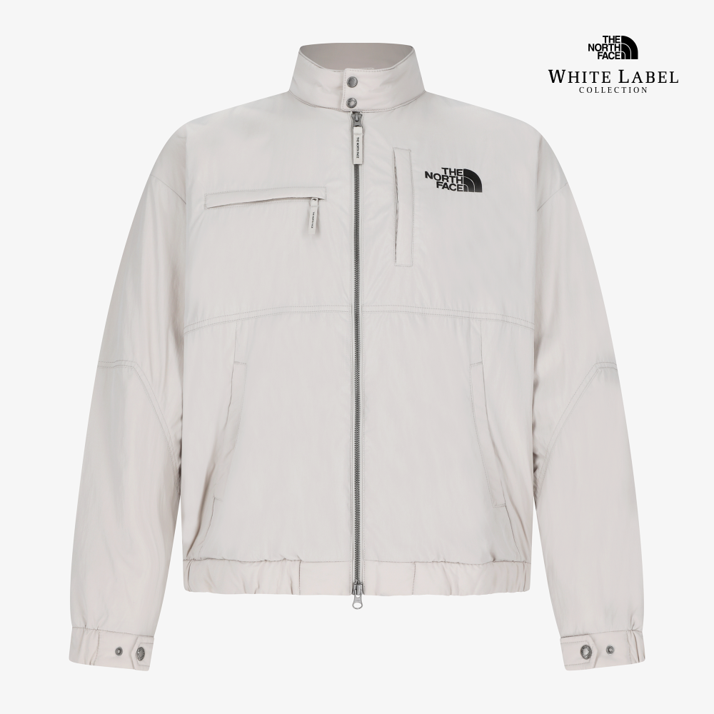【代購】THE NORTH FACE UTILITY HEAT BOMBER 白標 保暖防風飛行外套（韓國限定／秋冬新款／中性機能風）