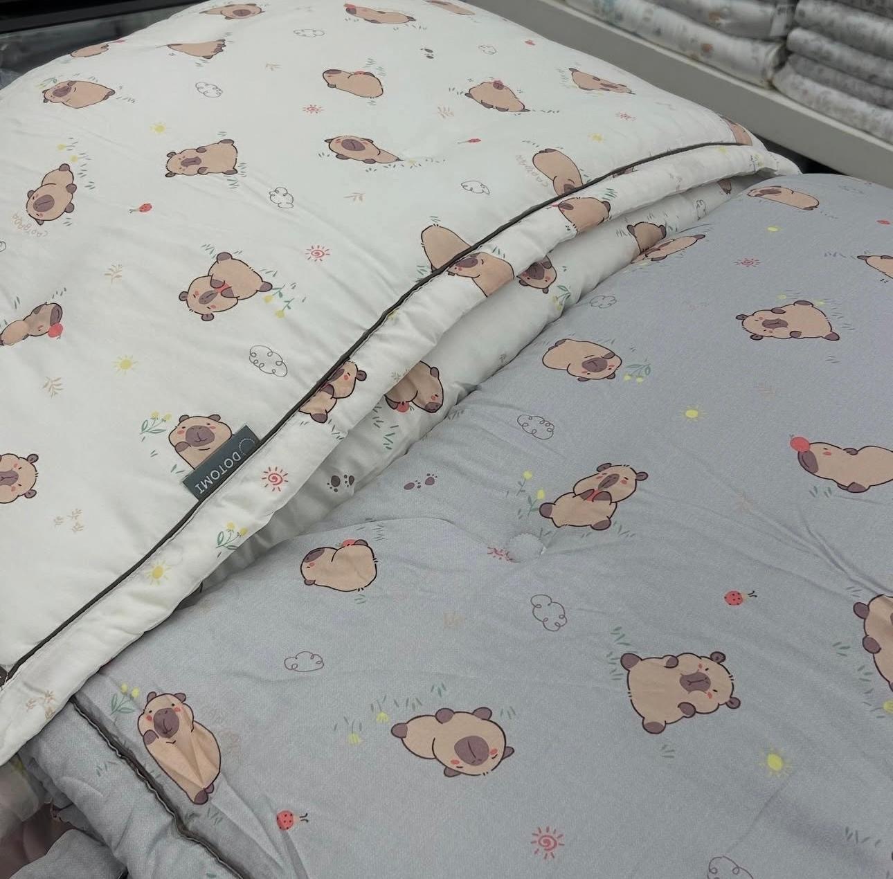 韓國 -水豚公仔四季棉被