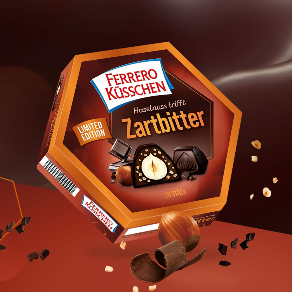 德國 Ferrero 費列羅 榛果黑巧克力禮盒 20顆入 冬季限定