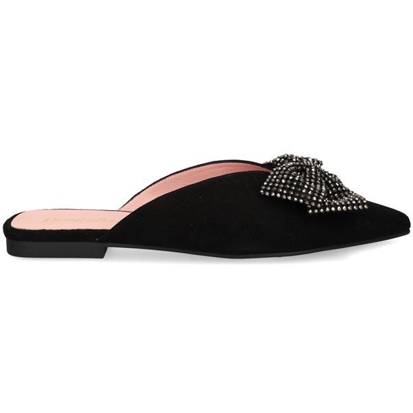 1PB0109-070 [PRETTY BALLERINAS] Mules Black #51834_C (BR)