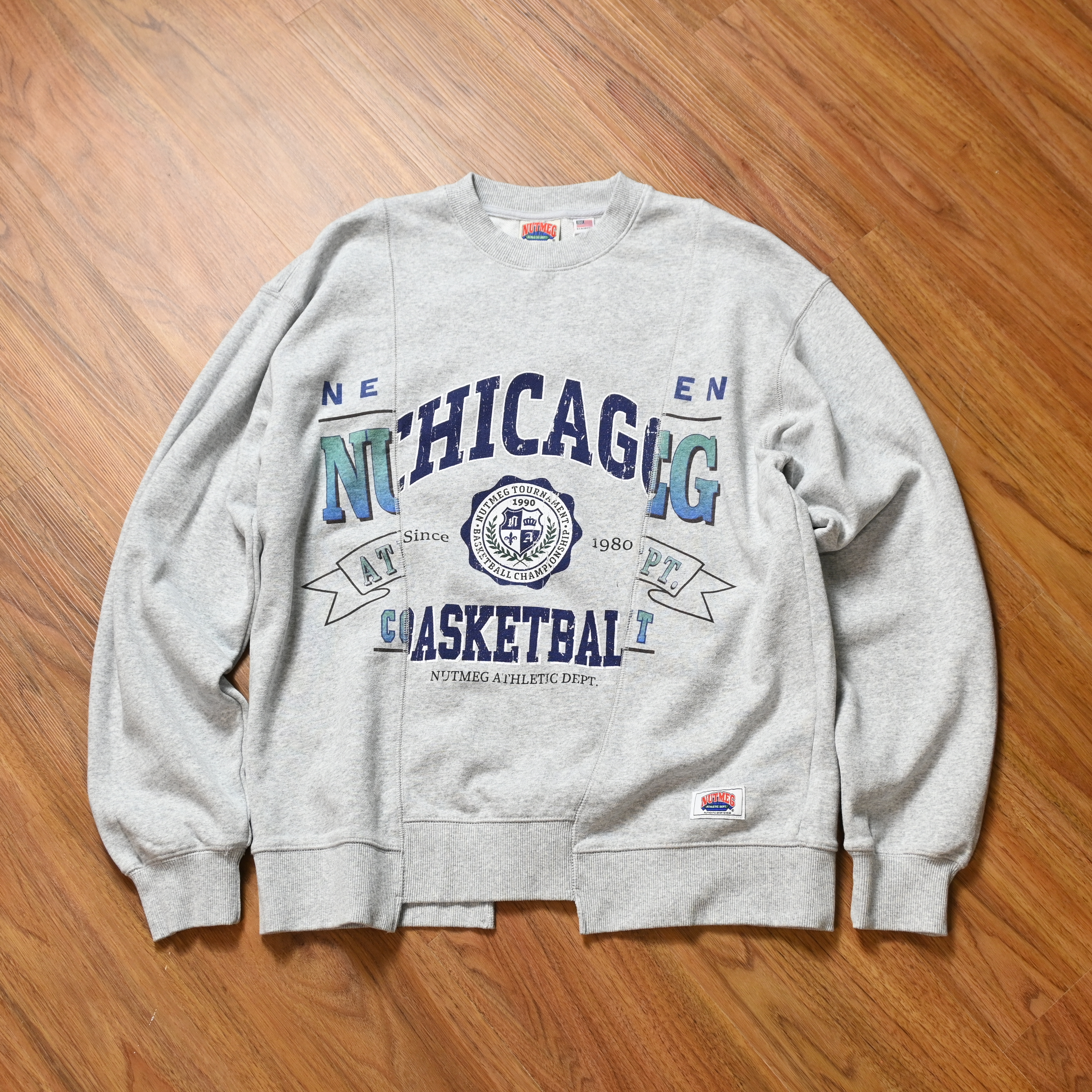 Nutmeg Tokyo Crazy Print Logo Hoodie