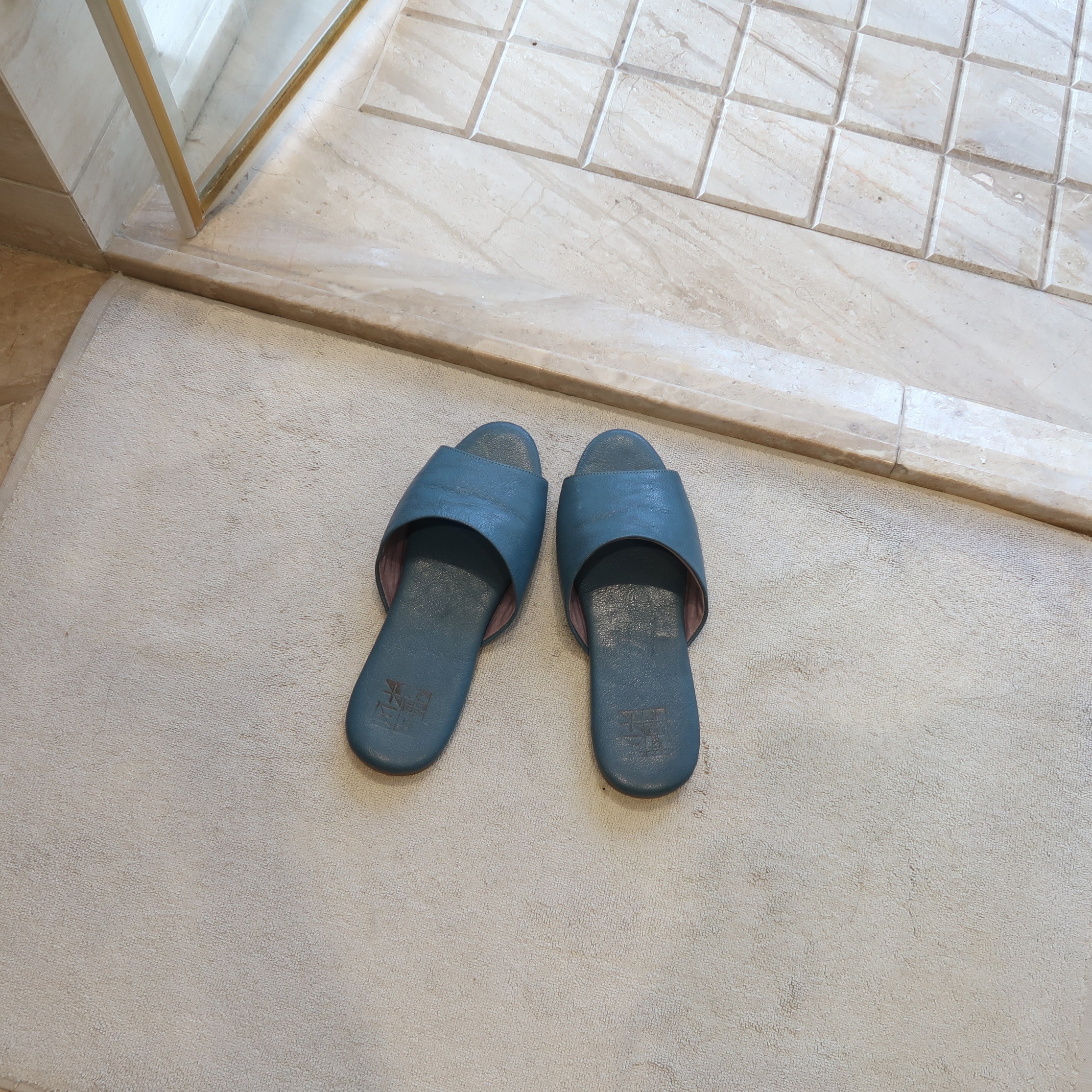 【真皮室內拖鞋】MIT台灣製造防滑止滑柔軟不分左右腳不分男女款全真皮室內拖鞋