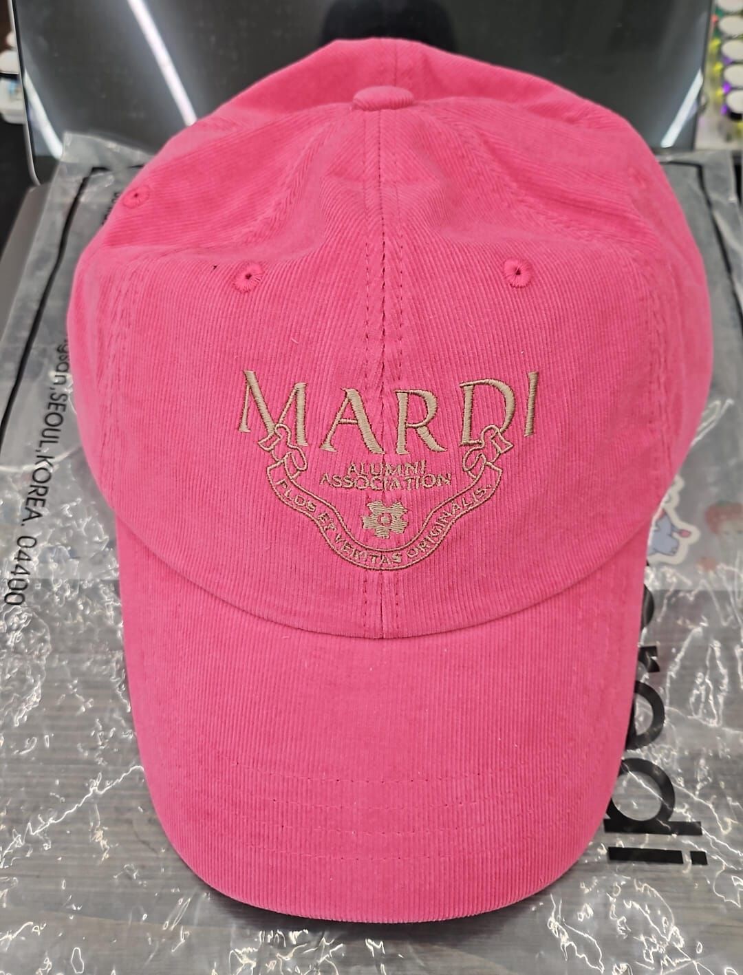 韓國連線 MARDI薄燈芯絨CAP（K11 BR685）