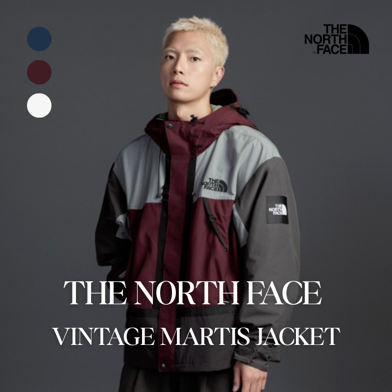 【代購】THE NORTH FACE VINTAGE MARTIS 白標 防風防潑水外套（韓國限定／復古軍風設計／秋冬機能款）