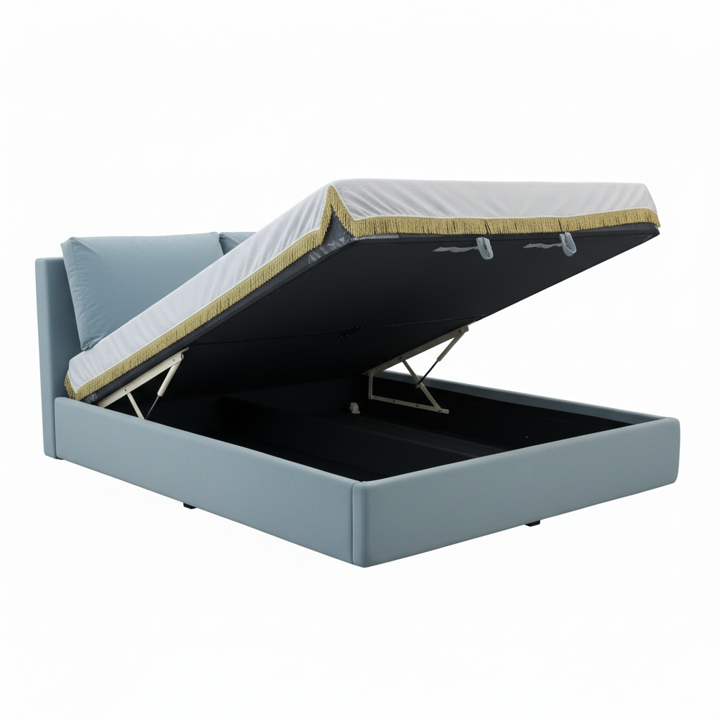 蘇菲雅 | 絨布大枕 | 6尺掀床組