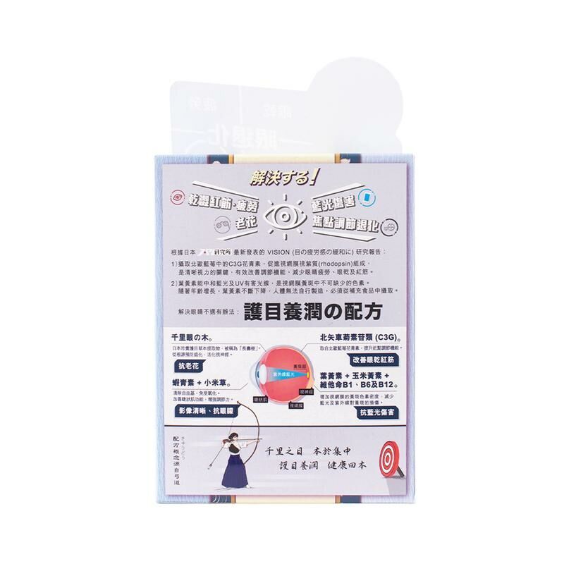 Return 回本 - 護眼養潤配方(極潤) 60粒 眼睛疲勞 老花眼 眼乾