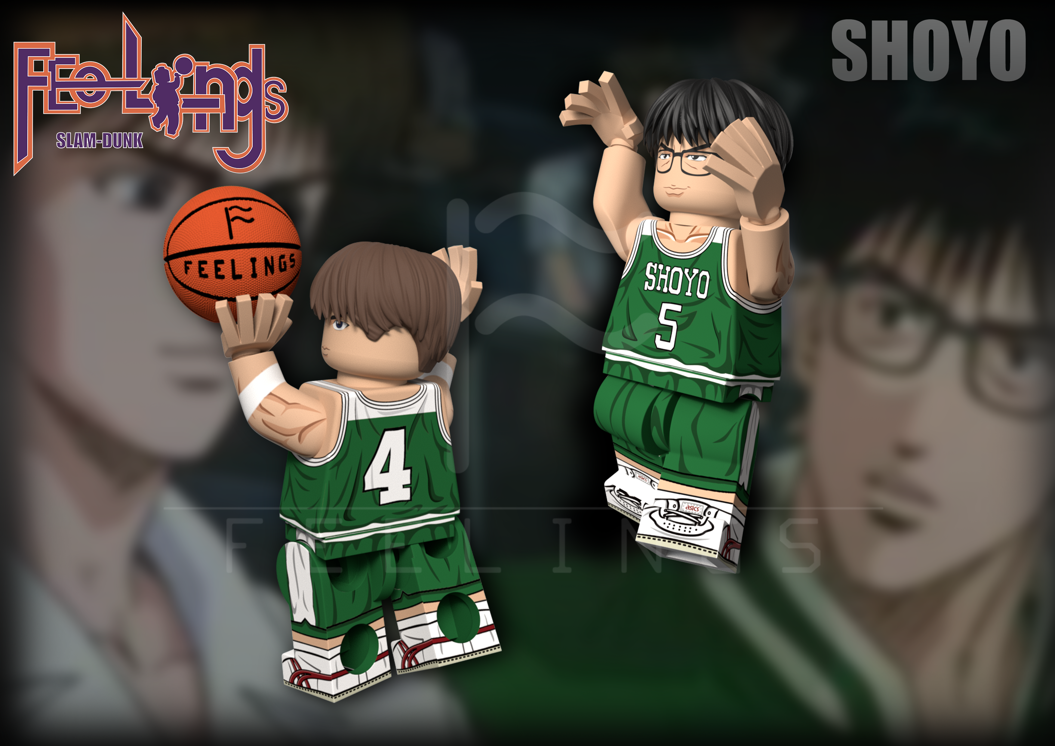 【預訂】【Feelings】花形徹 & 藤間賢二