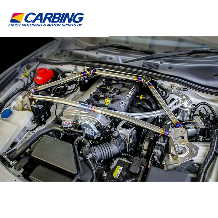 OKUYAMA CARBING 鈦合金引擎室拉桿 MAZDA MX-5 ND 2016-
