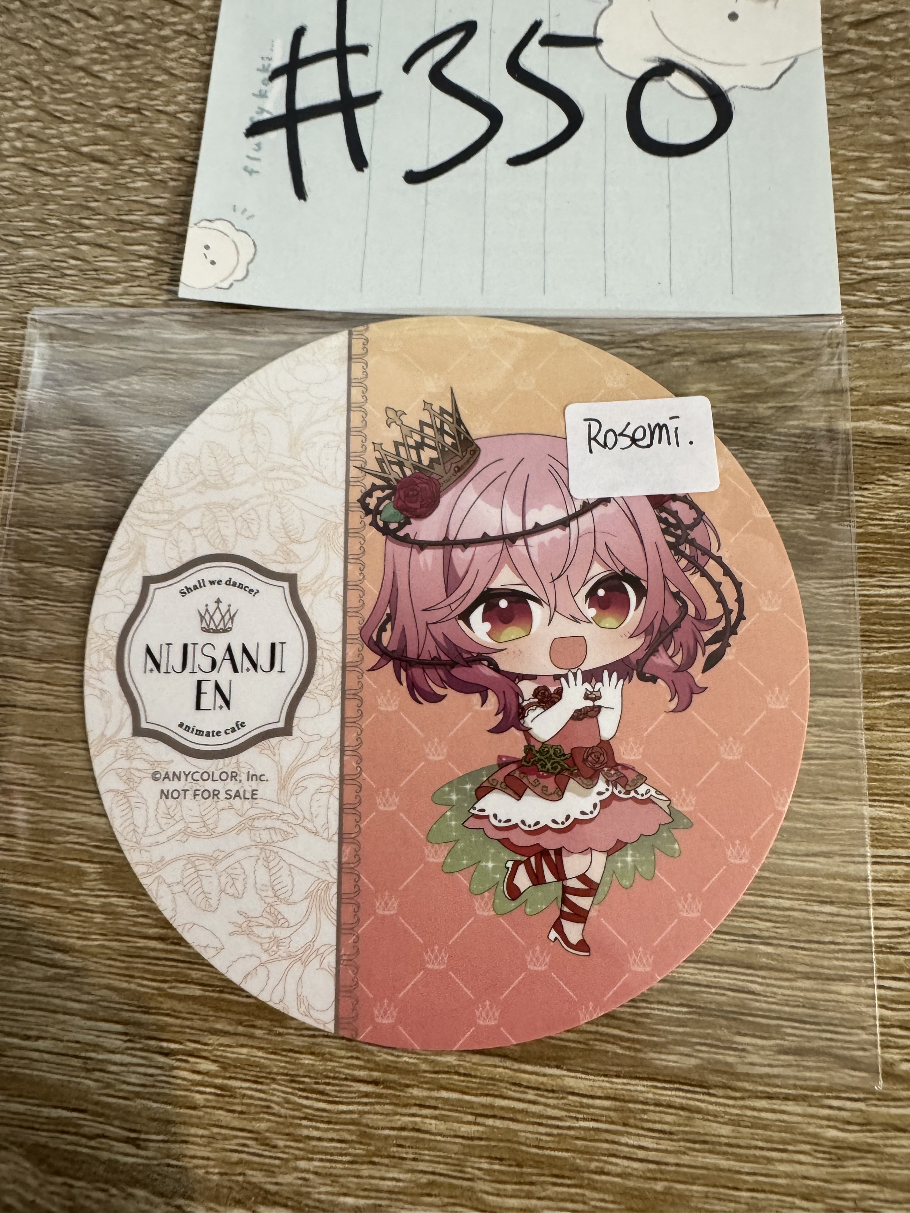彩虹社 ROSEMI 杯墊#350