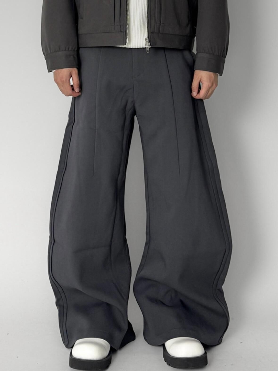 淨色彎刀西褲 LEGIT-061P