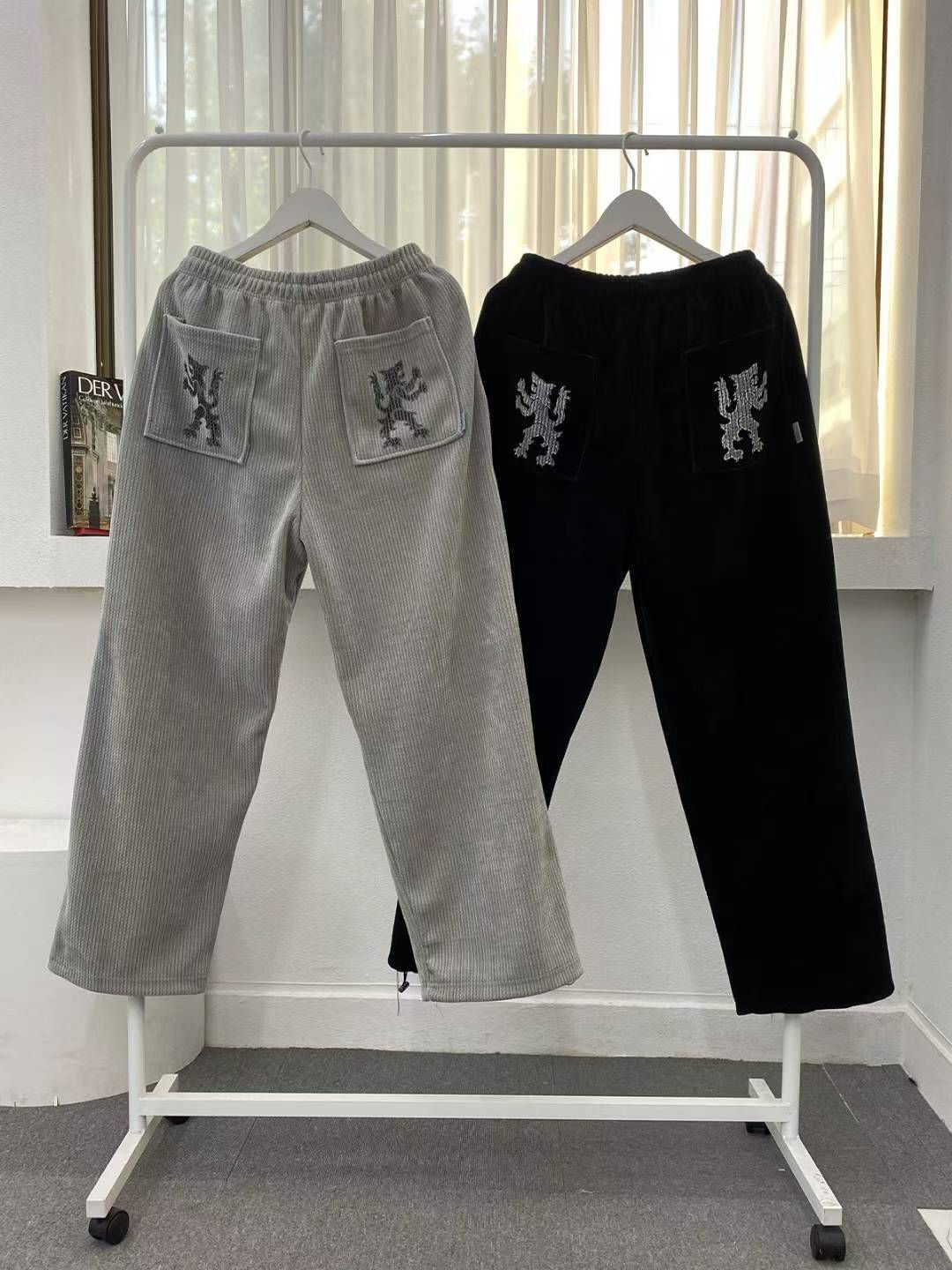 圖案可束腳運動褲 P3203