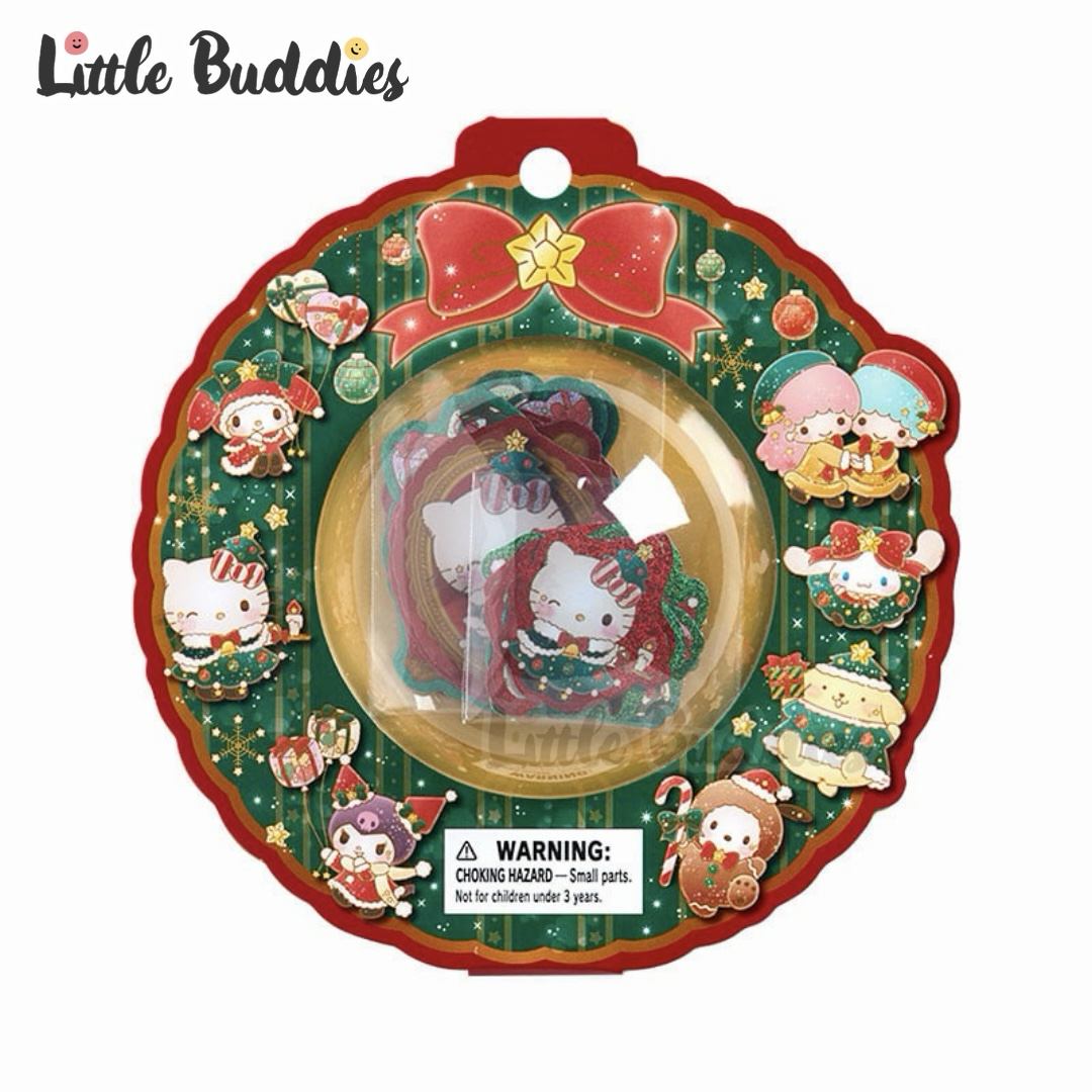 日本 Sanrio 聖誕主題系列 貼紙套裝 (28入)