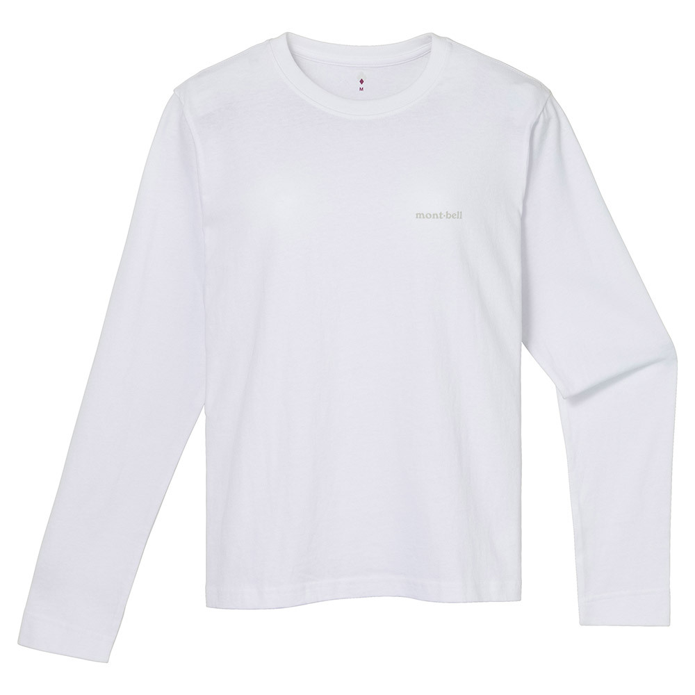 Montbell - 女裝 Pear Skin Cotton Long Sleeve 長䄂T恤 2104795