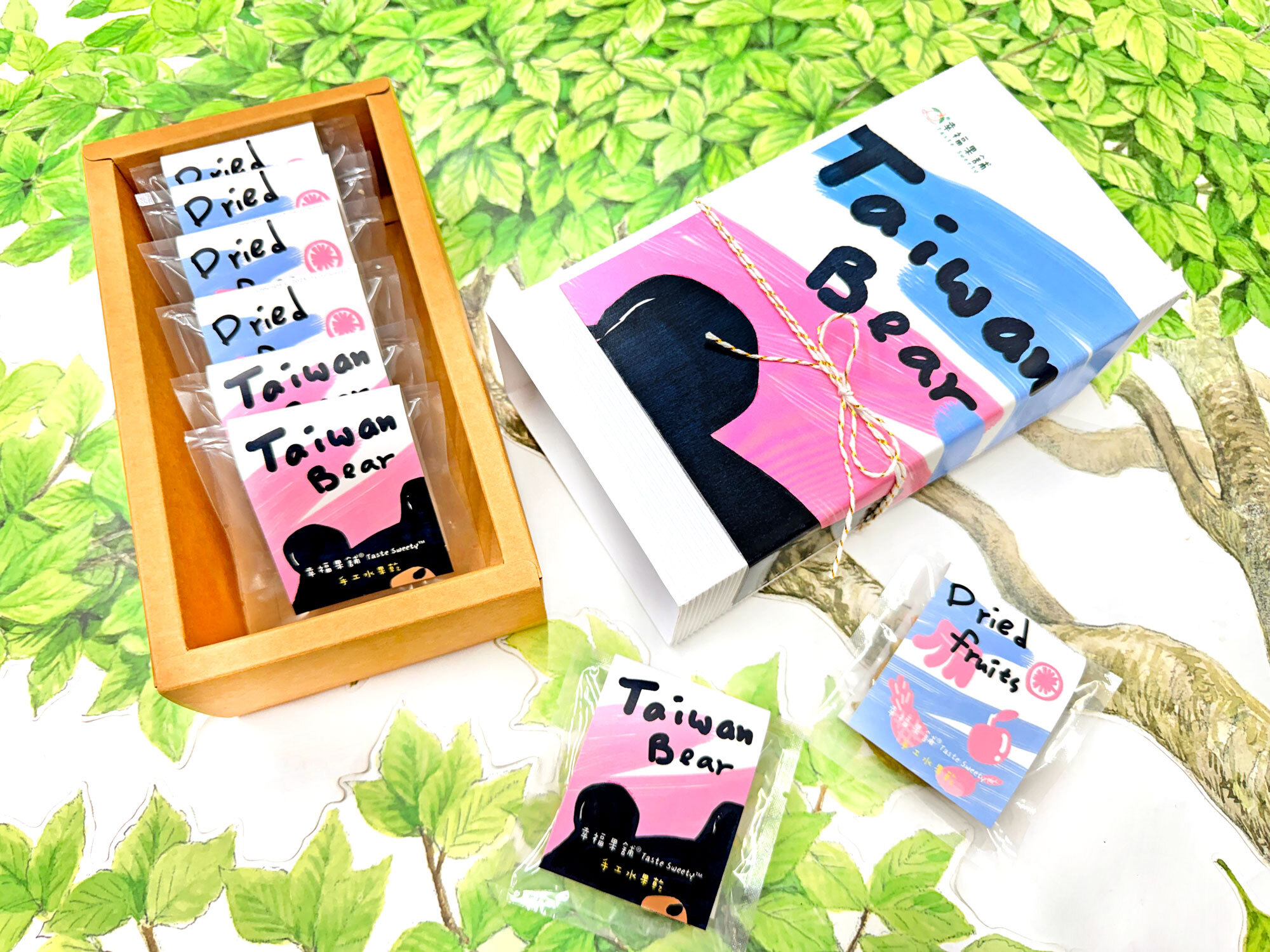 熊出頭水果乾小禮盒8入