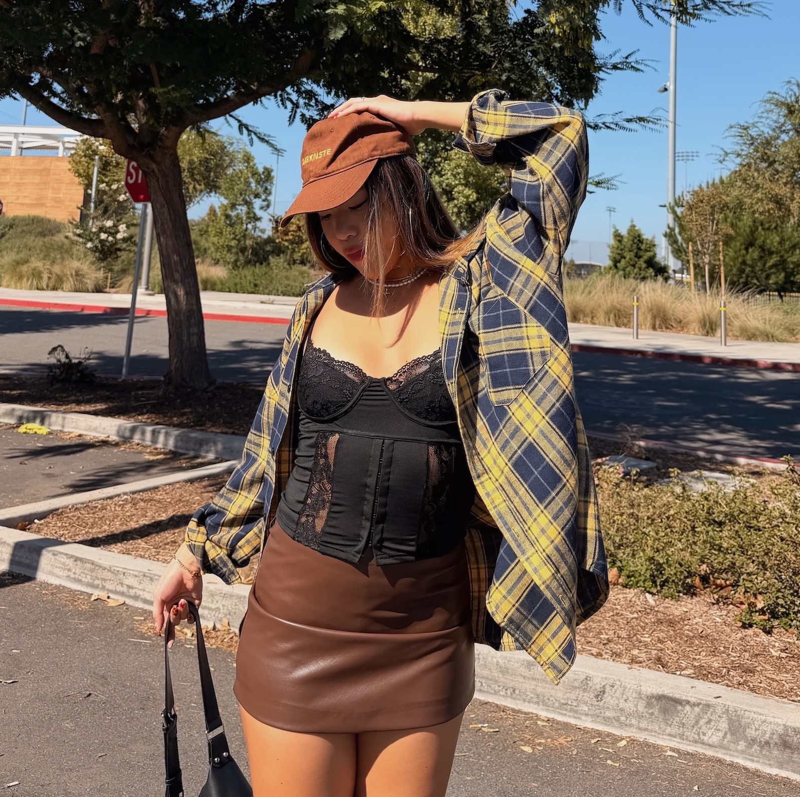 美式黃黑格紋襯衫🐝