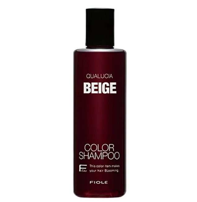 Fiole 日本 Qualucia BEIGE Color Shampoo 250ml 補色洗髮水-淺啡色