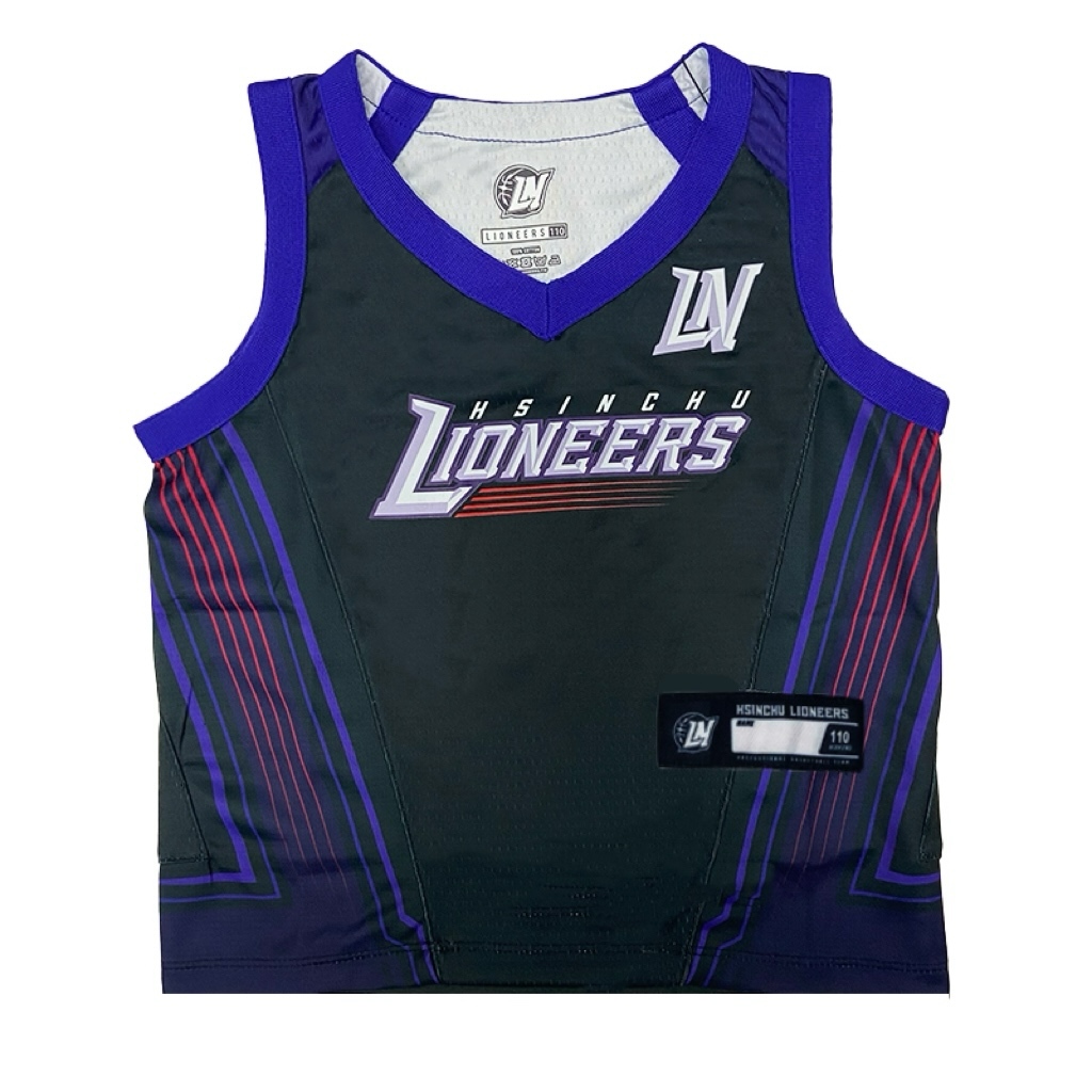 25-26 攻城獅主戰球衣小童版｜黑