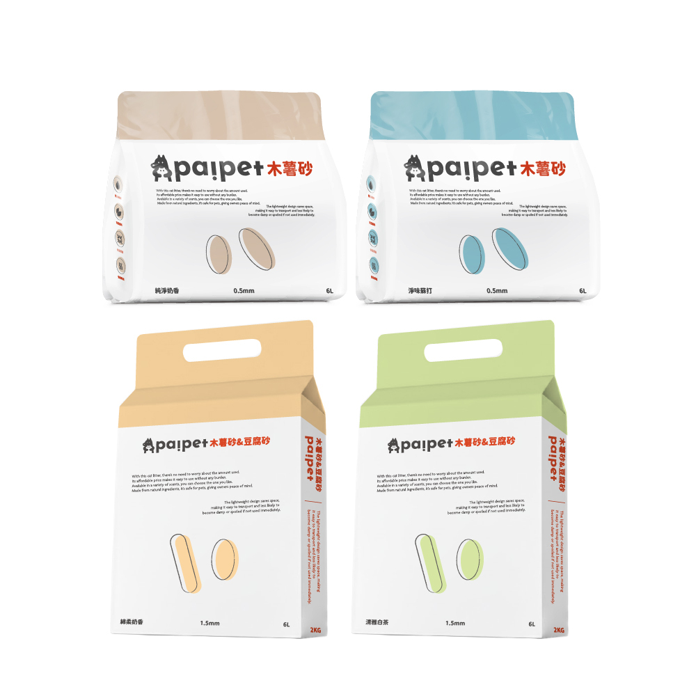 PAIPET｜木薯砂 木薯豆腐砂 2KG