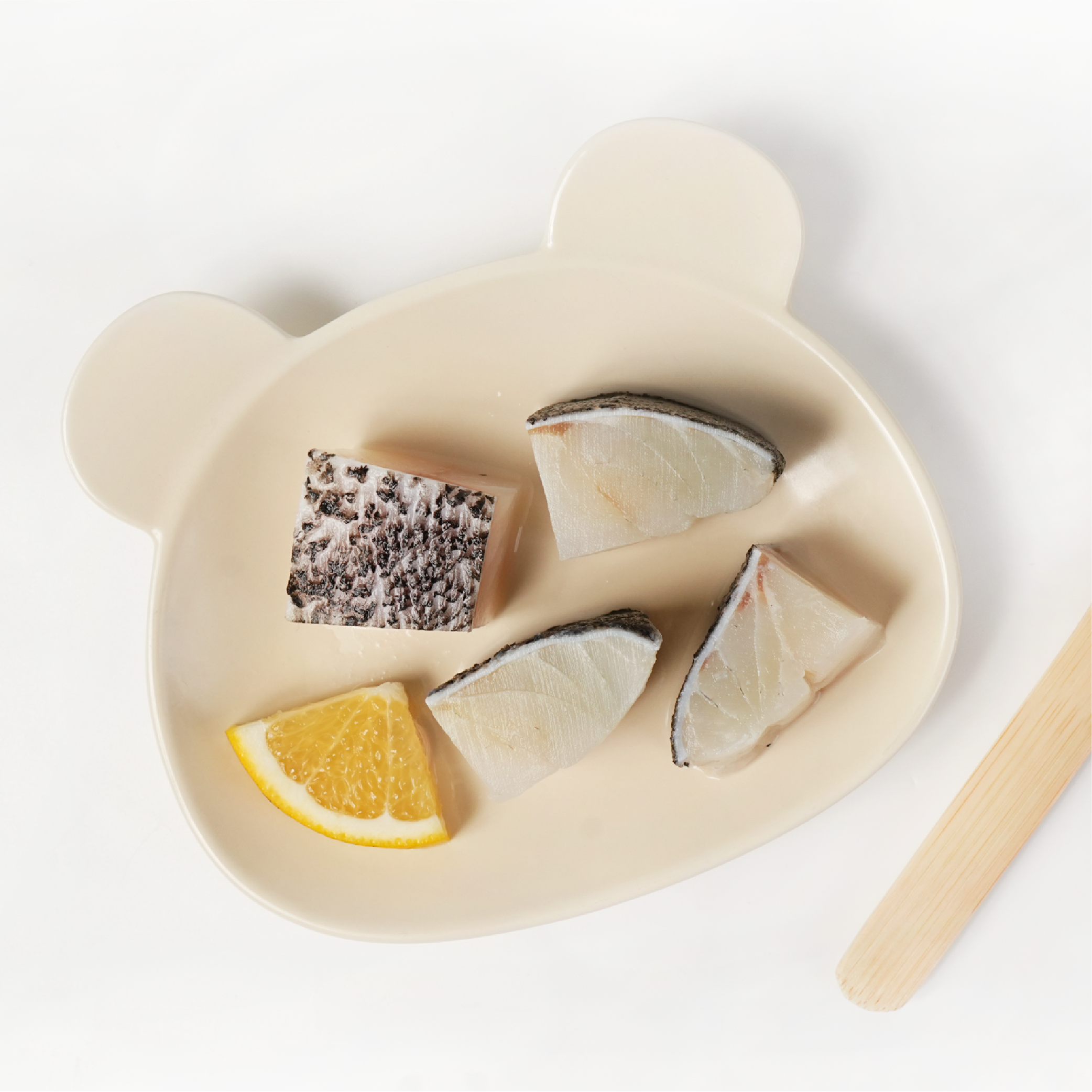 寶寶一口系列｜寶寶魚片｜龍虎石斑魚片｜單包入(約6-11片)｜適合1歲以上｜冷凍