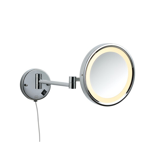 京典衛浴  附燈單面伸縮放大鏡M8020