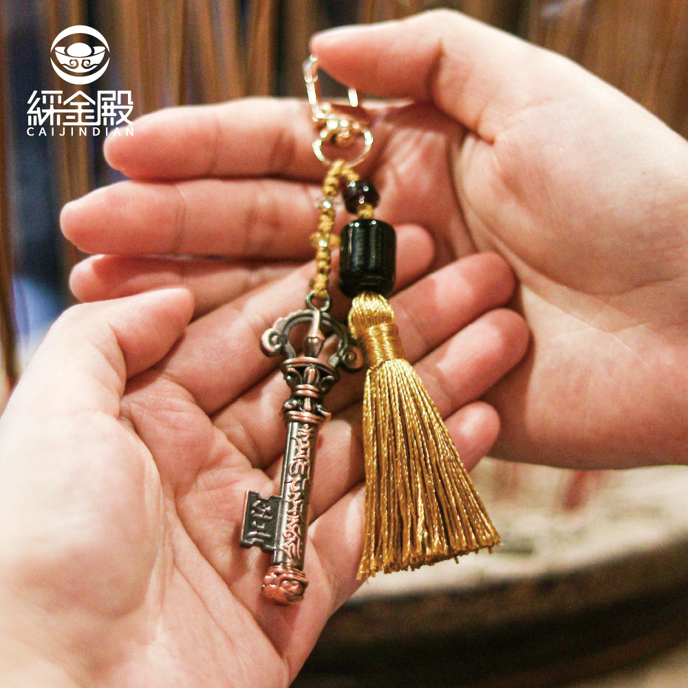 無量殊勝密鑰吊飾｜開智慧｜轉運｜平安｜財富｜掛件｜經文【綵金殿】