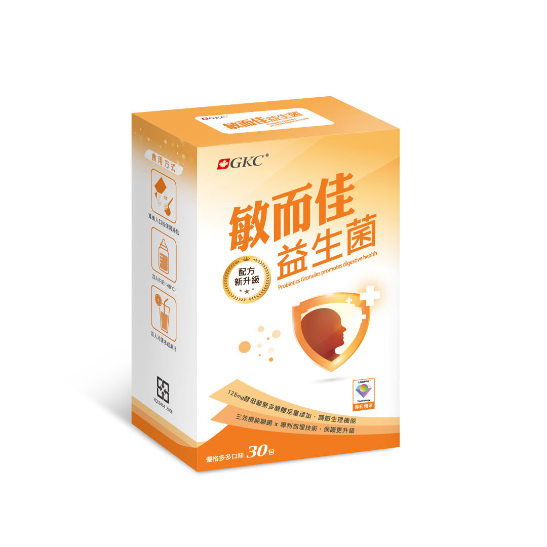 GKC 敏而佳 (優格口味) 30包/盒