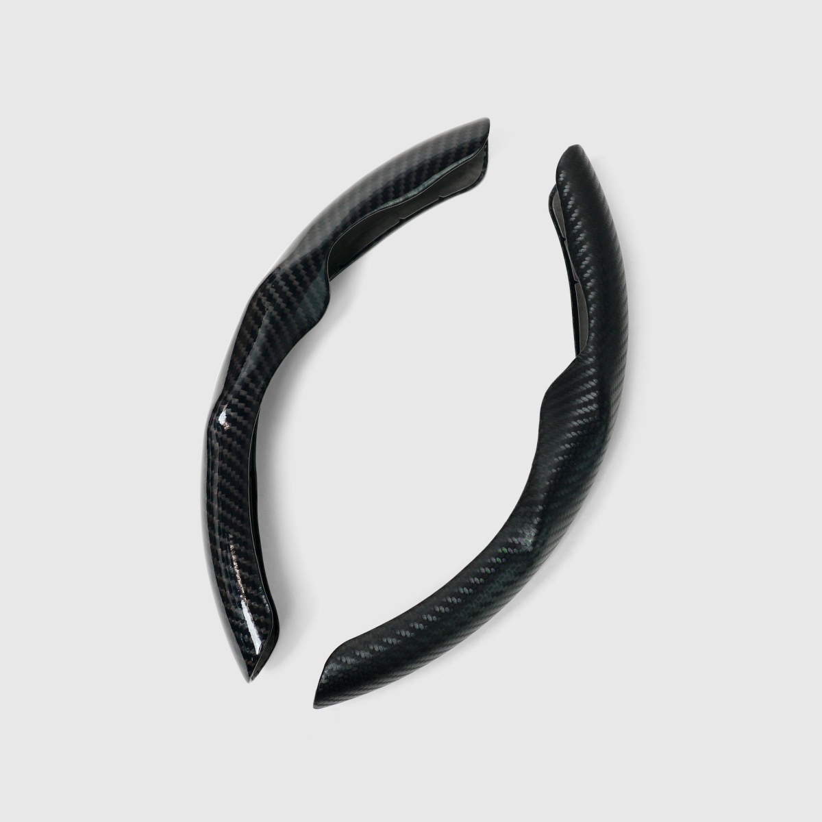 特斯拉 煥新 Model 3/Y 專用｜碳纖紋卡式方向盤套