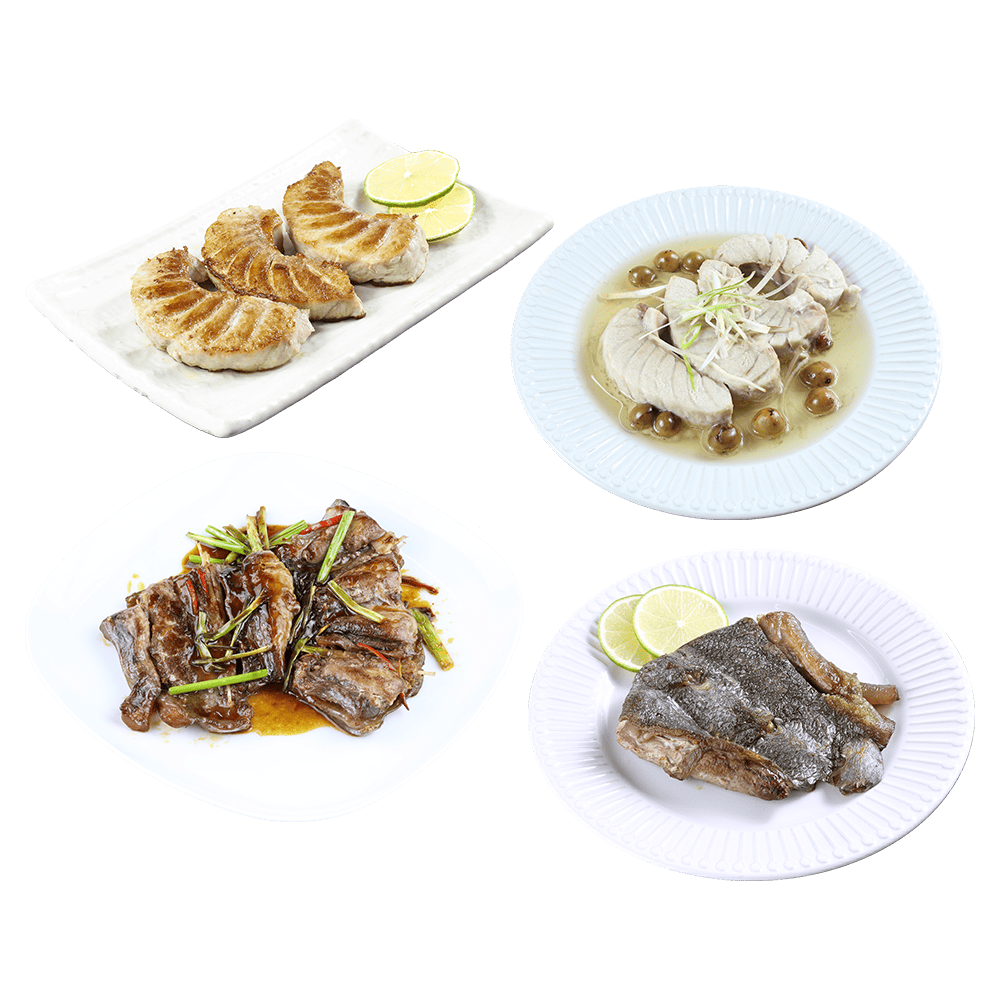 【信大】鮮凍鮪魚9入組(腹排4包+尾巴肉5包)