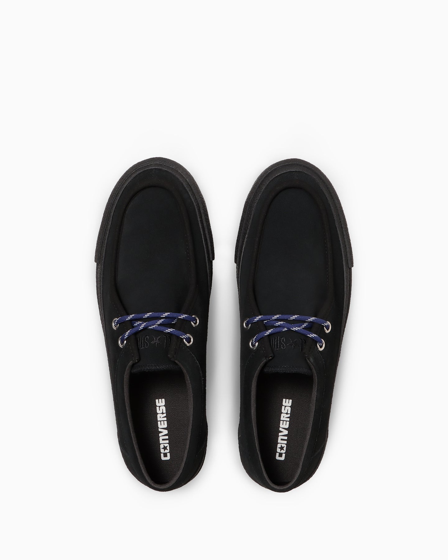 預購┃CONVERSE ALL STAR LIFTED CREPETAPE MOCCASIN OX 麂皮 厚底 增高 莫卡辛鞋 全黑