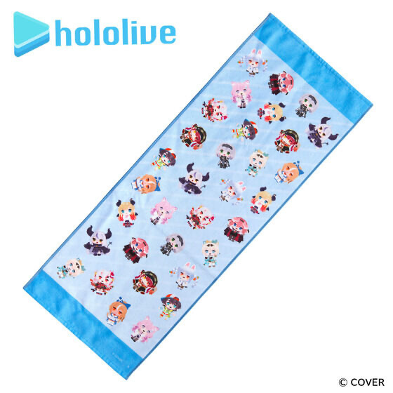 240561 Pbandai 預訂 2026/1月 ホロライブ　総柄フェイスタオル vol.3