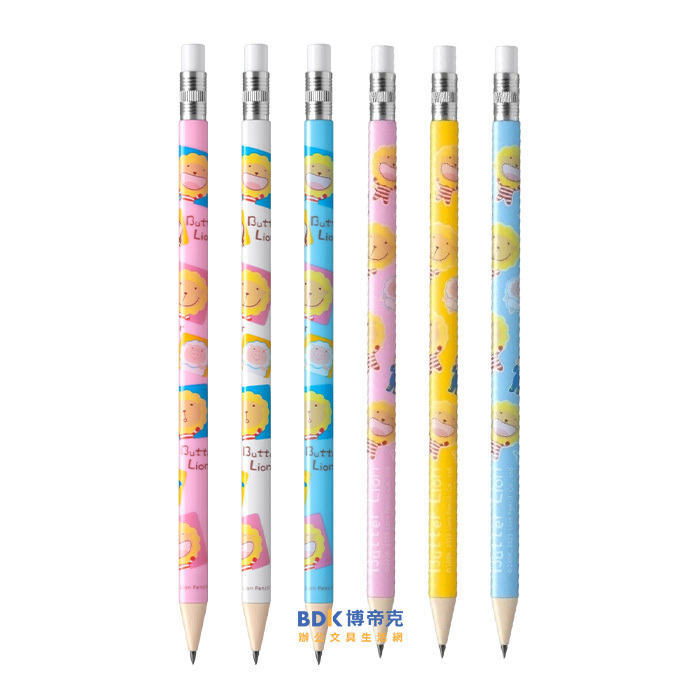 雄獅鉛筆 SIMBALION 奶油獅大三角自動鉛筆2.0mm MP-202(203) (不挑色不挑款)