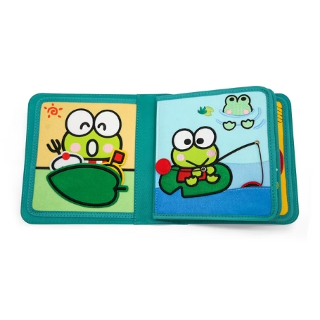 【樂森藥局】My First Book 蒙特梭利啟蒙布書 - 特別冊 keroppi大眼蛙
