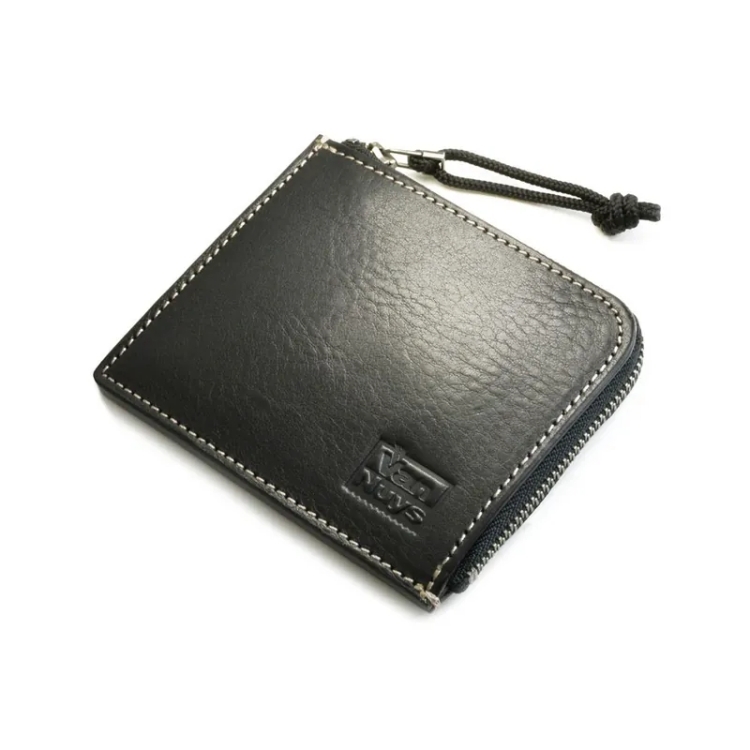 VanNuys D933 纖薄 L 型拉鍊銀包