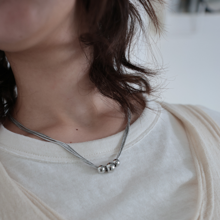 OUS Galaxy Orbs Necklace 銀河流域項鍊