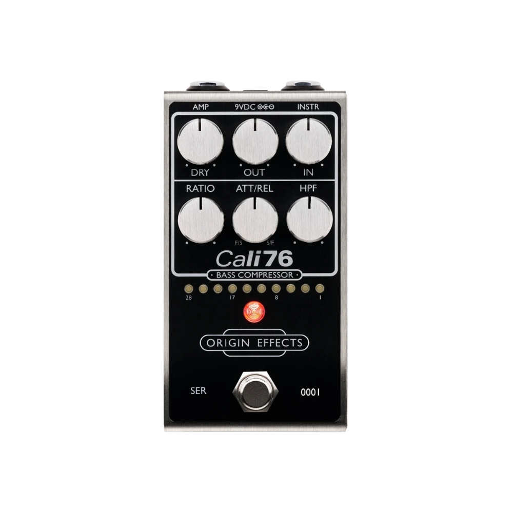 Origin Effects Cali76 Bass Compressor 效果器 - 黑色版本